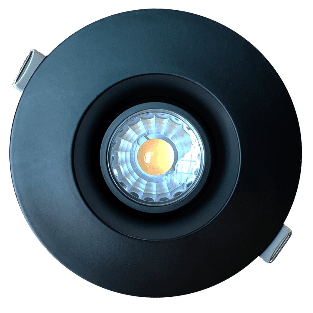 GDL-G48360Goodlite G-48360 3" 8W LED Regress Spotlight Gimbal Round Selectable CCT