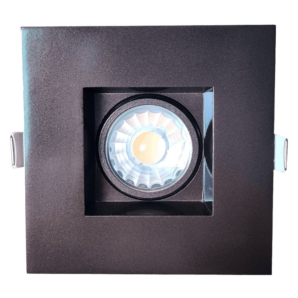 GDL-G48365Goodlite G-48365 8W LED 3" Square Retrofit Downlight Selectable CCT Bronze