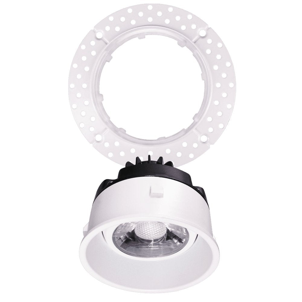 GDL-G48402Goodlite G-48402 2″ 8W Trimless Gimbaled Spotlight Selectable CCT