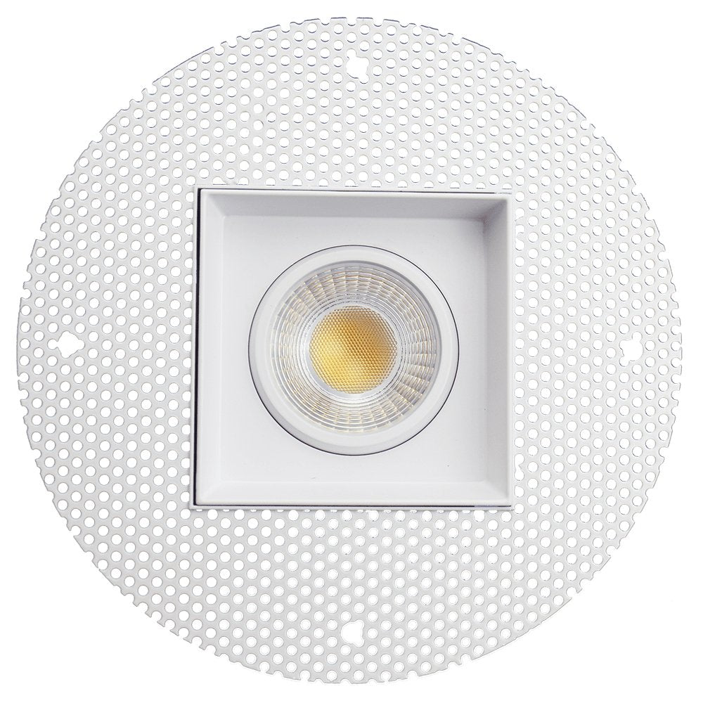 GDL-G95623Goodlite G-95623 4″ 14W Square Trimless Gimbaled Spotlight Selectable CCT