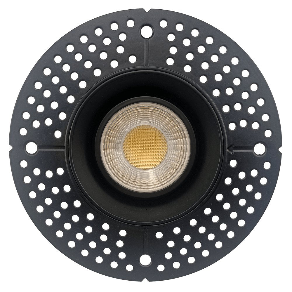 GDL-G95726Goodlite G-95726 3.5″ 14W Trimless Gimbaled Spotlight Selectable CCT Black