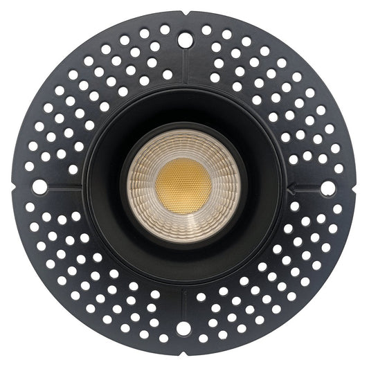 GDL-G95726Goodlite G-95726 3.5″ 14W Trimless Gimbaled Spotlight Selectable CCT Black