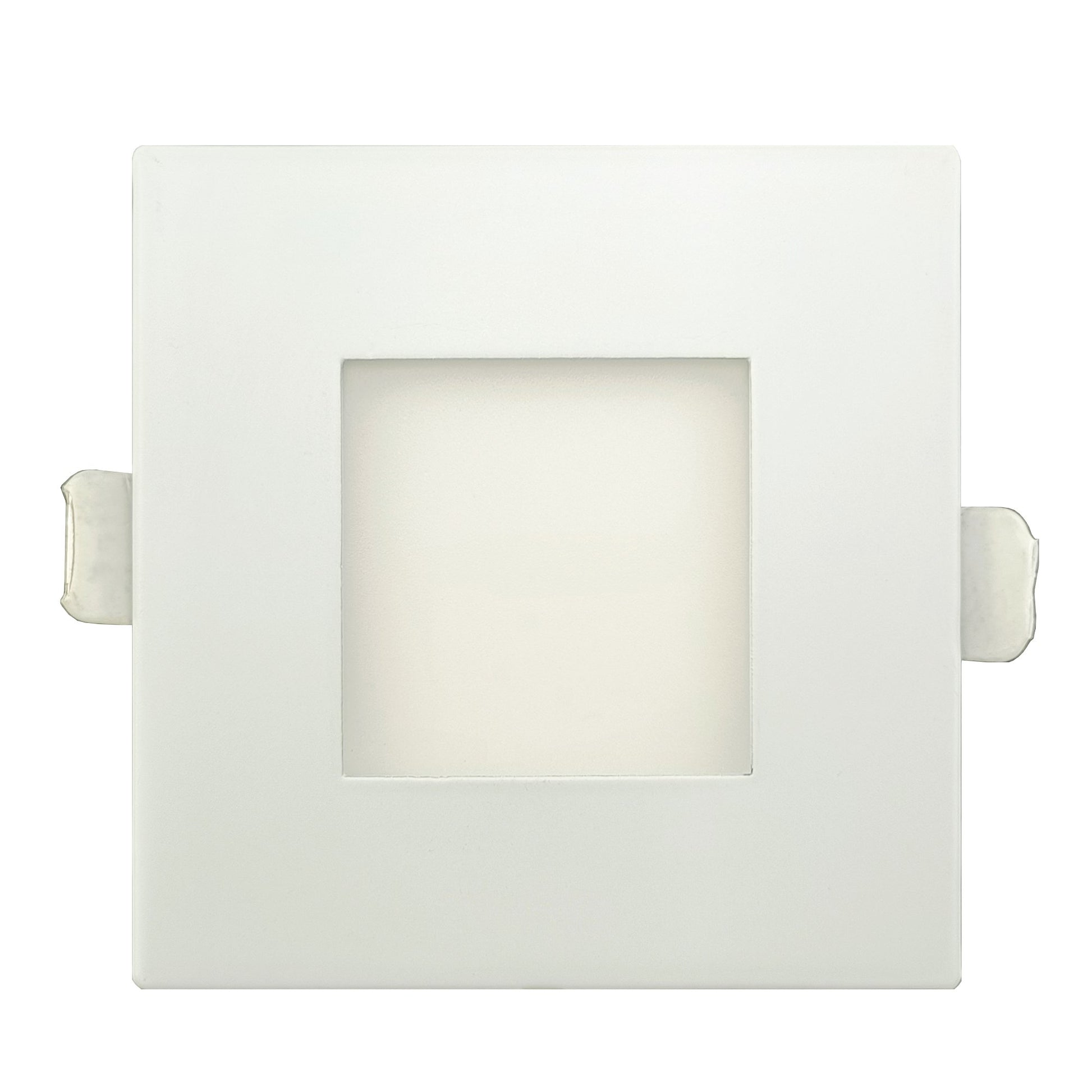 GDL-G97021Goodlite G-97021 3" 8W LED Square Recessed Slim Spotlight Selectable CCT Fire Rated