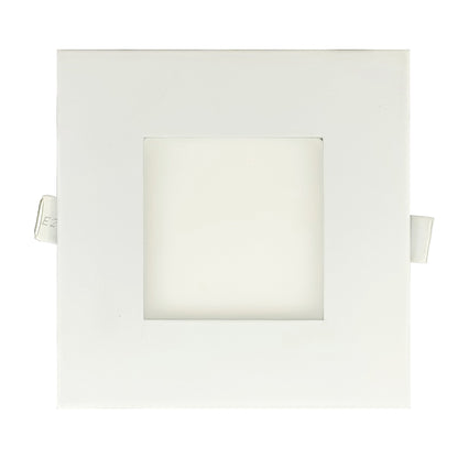 GDL-G97022Goodlite G-97022 4" 12W LED Square Recessed Slim Spotlight Selectable CCT Fire Rated