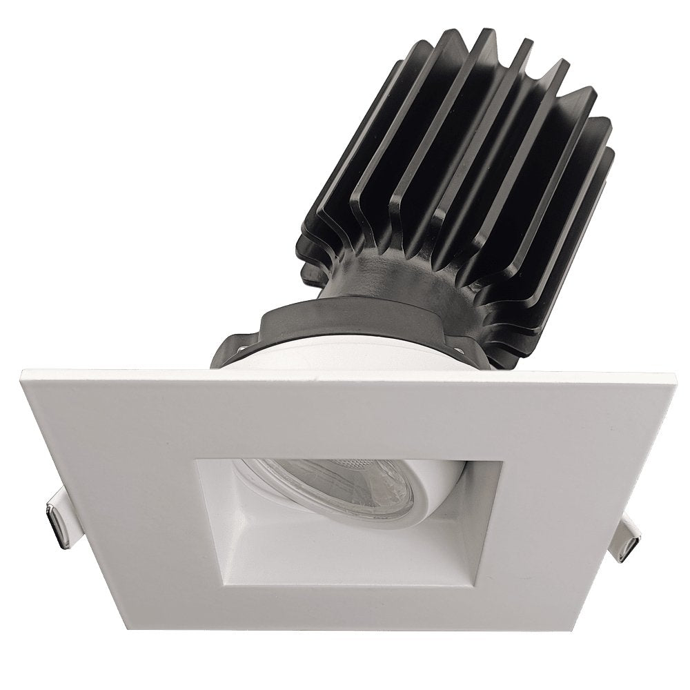 GDL-G97325Goodlite G-97325 11W LED 3" Square Regressed Gimbal High Output Downlight Selectable CCT
