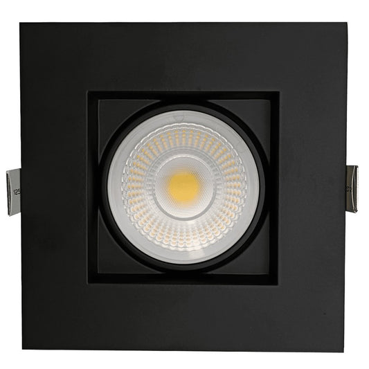 GDL-G97426Goodlite G-97426 4” 20W Square LED Regress Spotlight Gimbal Selectable CCT
