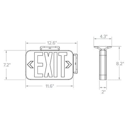 Hubbell-CERHubbell CER Emergency Exit Sign