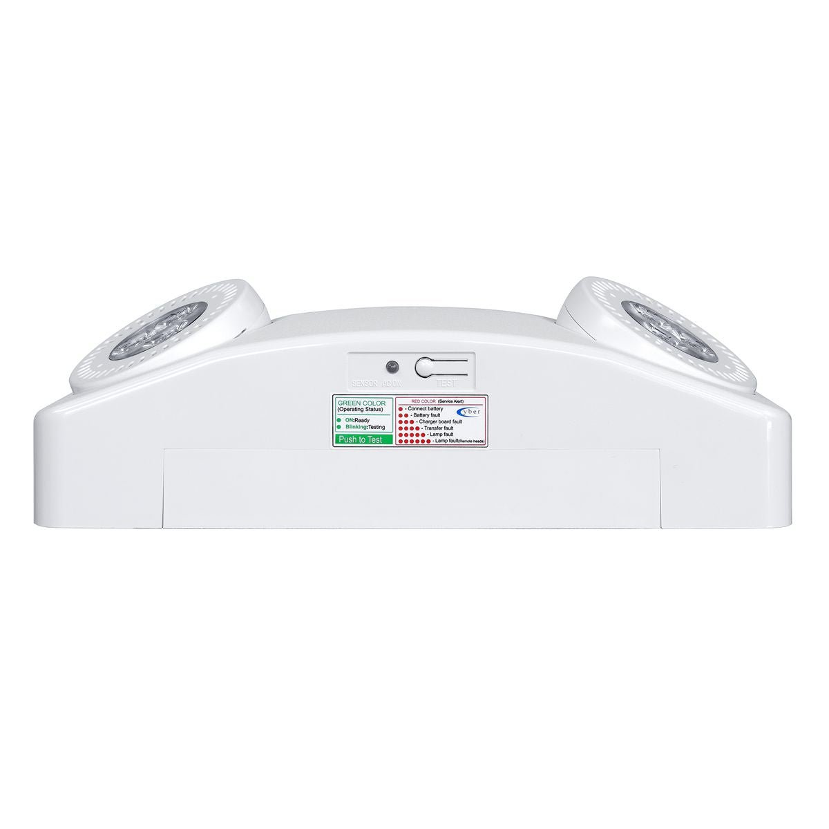 Hubbell-CU2HLHubbell CU2HL LED Dual Head Emergency Light High Lumen with Remote Capacity