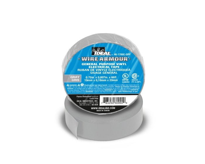 IDEAL-46-1700C-GRYIDEAL General Purpose Electrical Vinyl Tape