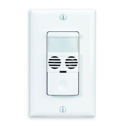 INT-IOS-DOV-DT-WHIntermatic IOS-DOV-DT In-Wall PIR/Ultrasonic Occupancy/Vacancy Sensor