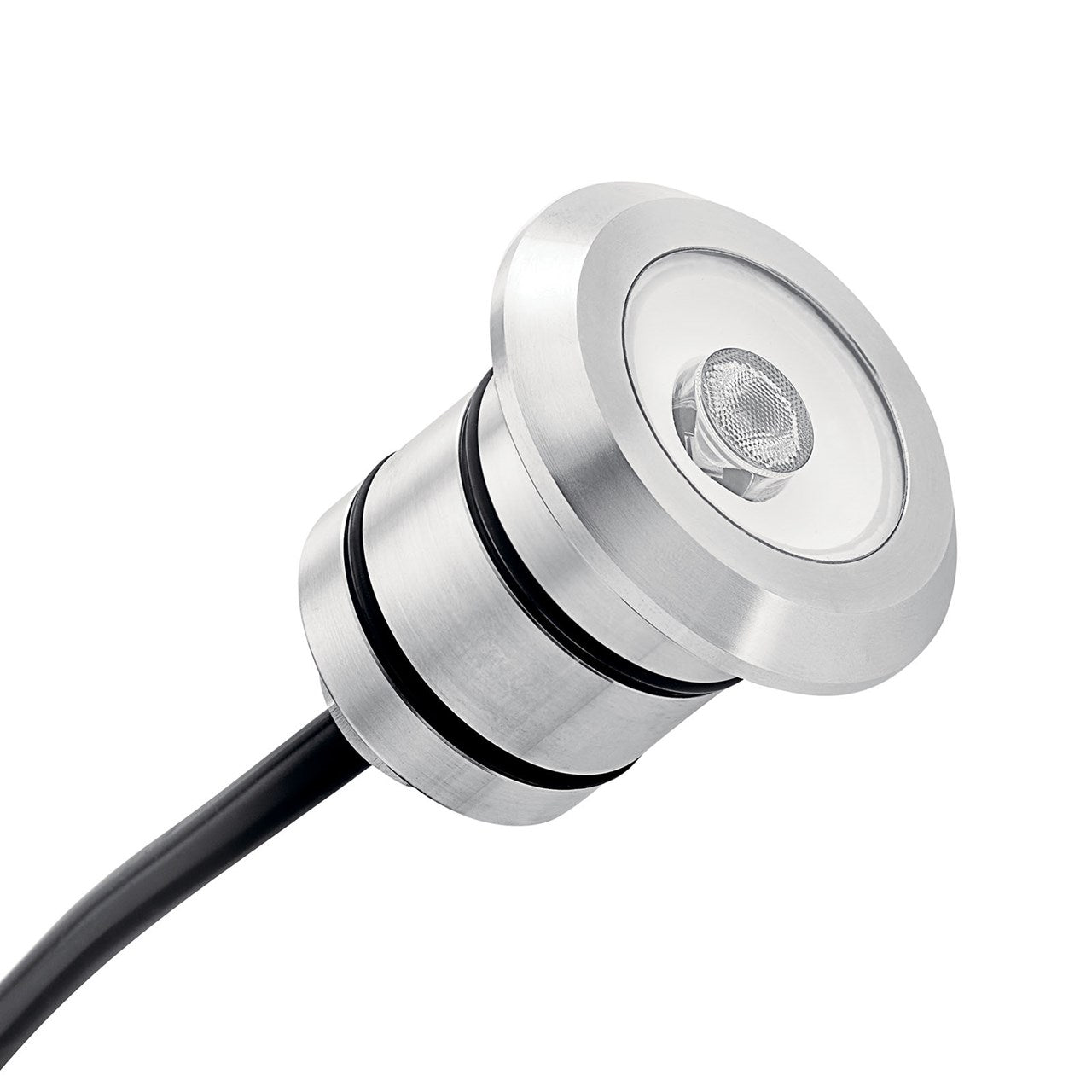 KICHLER-16140SS27KICHLER 12V 1.5W/3W 100/200 Lumen LED Mini All-Purpose Recessed Light 27K/30K