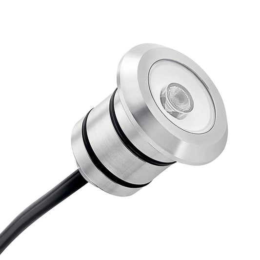 KICHLER-16140SS27KICHLER 12V 1.5W/3W 100/200 Lumen LED Mini All-Purpose Recessed Light 27K/30K