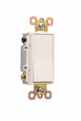 LEG-2622WLegrand 2622W Specification Grade Decorator Switch Double Pole 20A