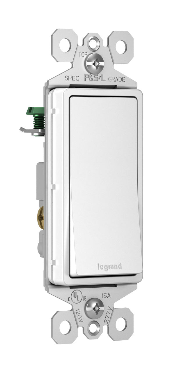 LEG-TM873WLegrand radiant® 15A 3-Way Switch, White