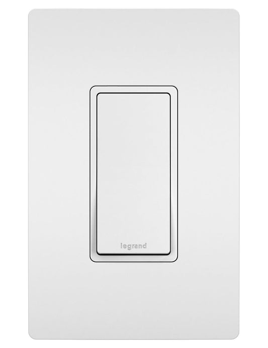 LEG-TM870WLegrand radiant® 15A Single-Pole Switch, White