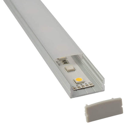 LBU-LB54014LightBlueUSA LB54014 Wide Aluminum Profile for Tape Light