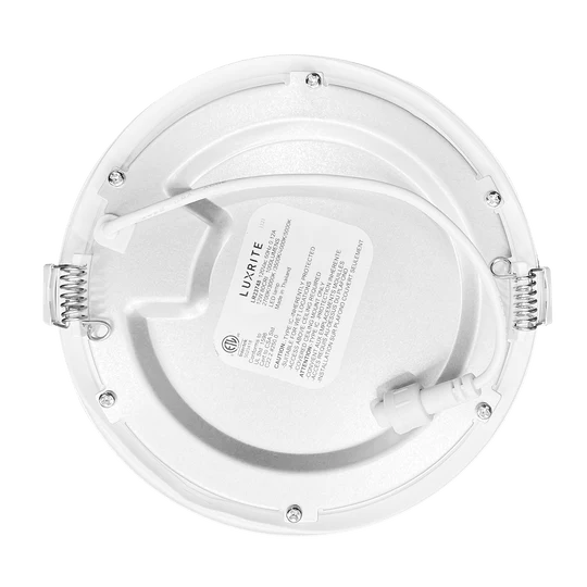 LUX-LR23748Luxrite LR23748 5" 12W LED Round Recessed Slim Wafer Selectable CCT