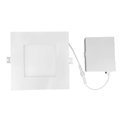 LUX-LR23764Luxrite LR23764 6" 12W LED Square Recessed Slim Wafer Selectable CCT