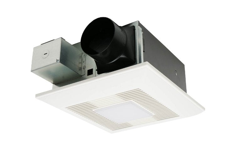 PANA-FV-0511VFL1Panasonic FV-0511VFL1 WhisperFit® 50/80/110 CFM Bathroom Ventilation Fan With LED