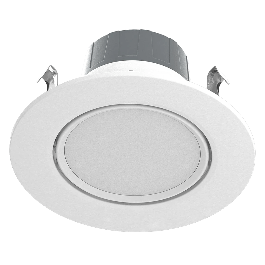 RAB-RA4R89FA120WSRAB 8W LED 4" Round Retrofit Downlight Adjustable Gimbal Selectable CCT