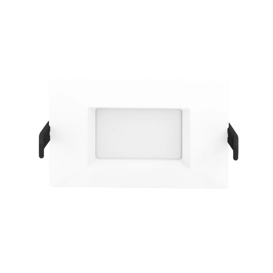 RAB-WFRL4S99FA120WSRAB 9W LED 4" Square Recessed Downlight Wafer Selectable CCT