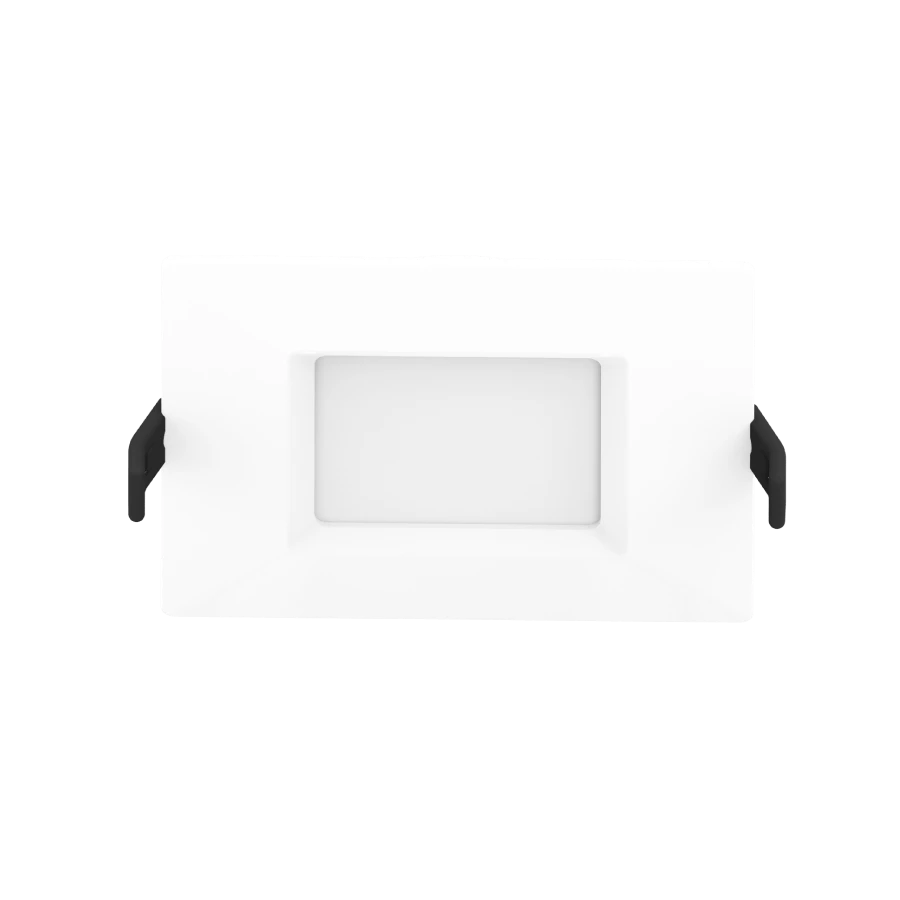 RAB-WFRL4S99FA120WSRAB 9W LED 4" Square Recessed Downlight Wafer Selectable CCT