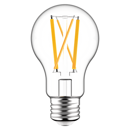 RAB-A19-5-E26-922/30-F-C-WGDRAB A19 5W Decorative Clear Bulb Selectable CCT 22K-30K