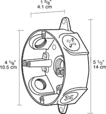 RAB-C103BRAB C103 Weatherproof Round FS Box Cover