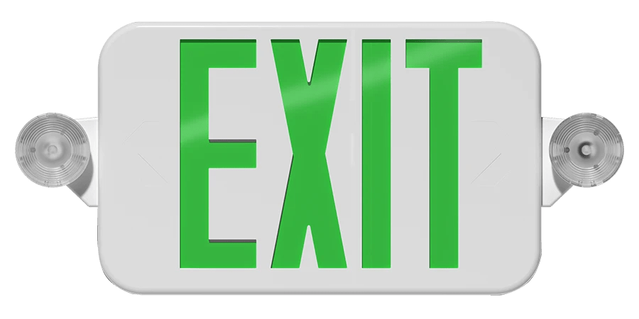 RAB-ECOMBO34-RGRAB ECOMBO34 LED Exit Combo Sign Red/Green