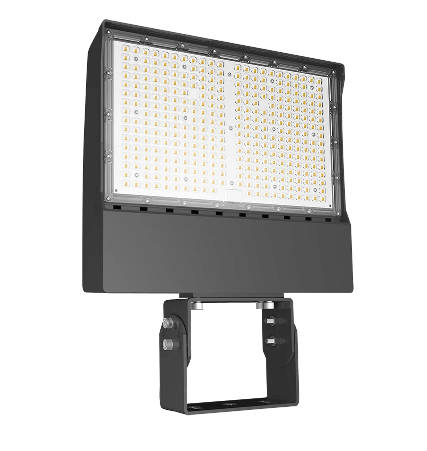 RAB-X17XFU205T/PCTRAB X17 205W LED Flood Light Trunnion/Slipfitter Mount Selectable CCT