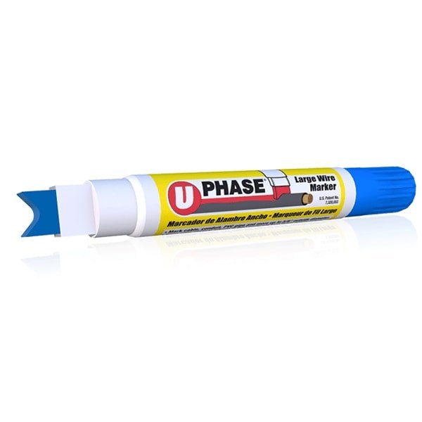 RACK-52496BKRack-A-Tiers 52496 Large U-Phase Wire Markers