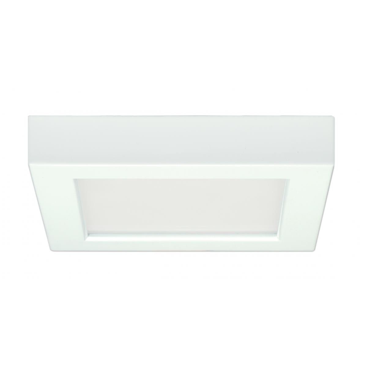 SATCO-S21506SATCO 10.5W LED 5.5" X 5.5" Surface Mount FLUSH/WH