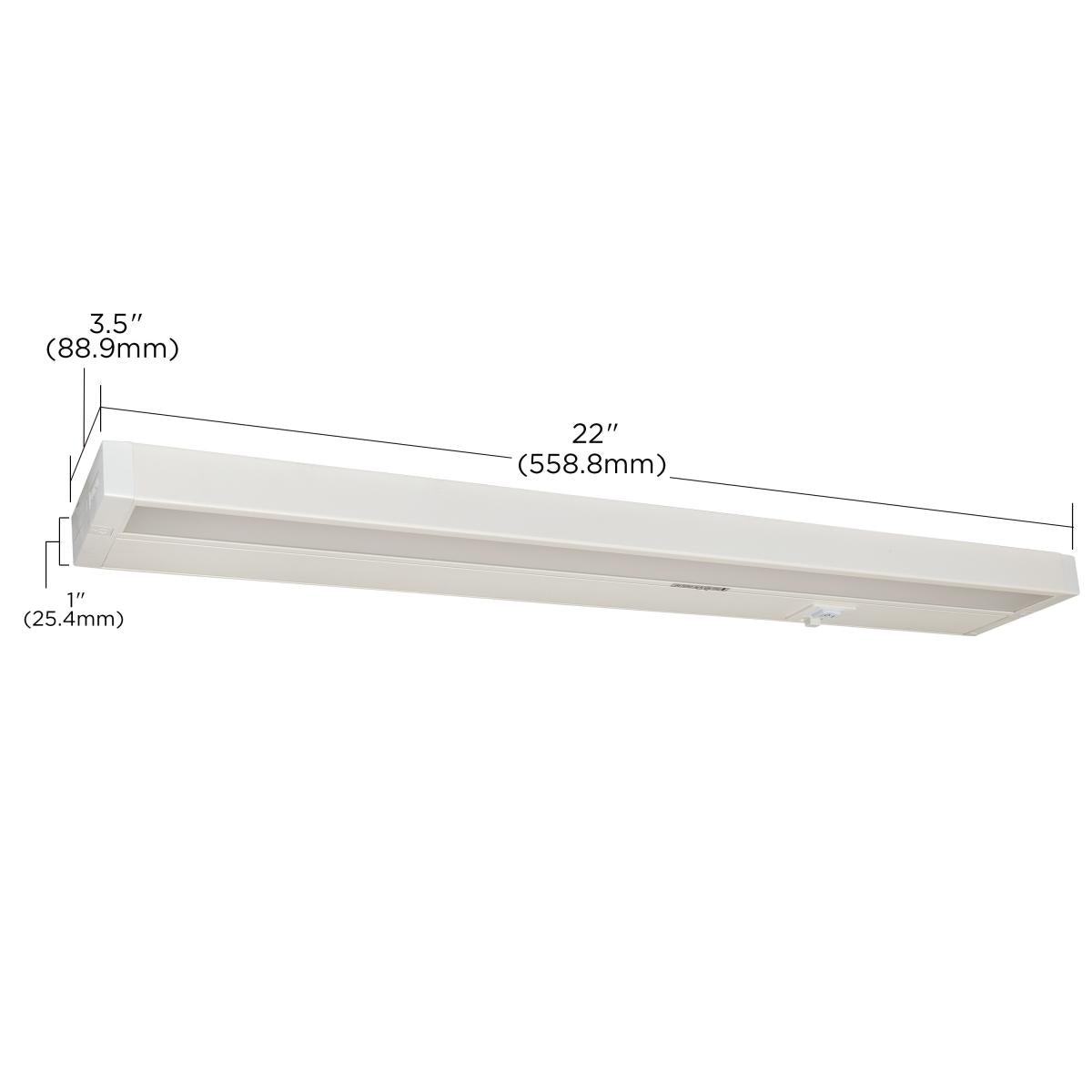 SATCO-63-503SATCO 63-500 5-17W LED Undercabinet Lighting 8"/11"/14"/22"/28" Selectable CCT