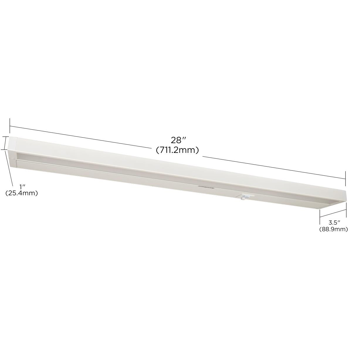 SATCO-63-504SATCO 63-500 5-17W LED Undercabinet Lighting 8"/11"/14"/22"/28" Selectable CCT