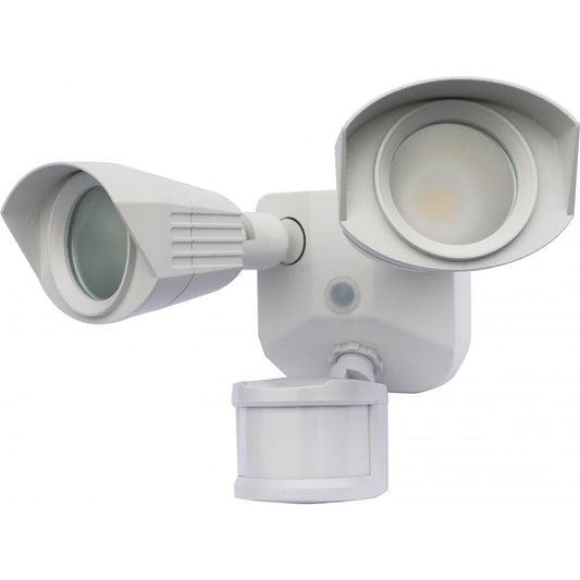 SATCO-65-211SATCO 65-211 20W LED Dual Head Security Light With Motion Sensor 30K/40K