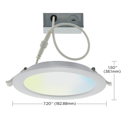 SATCO-S11262SATCO S11262 6" 12W LED Round Recessed Downlight Selectable CCT