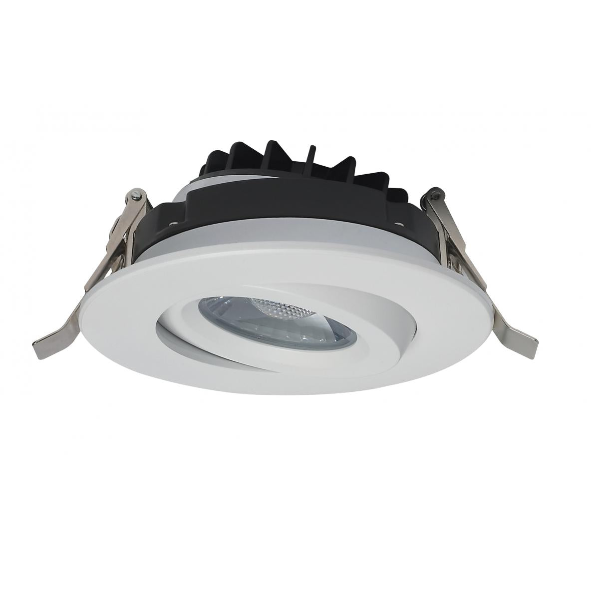 SATCO-S11618SATCO S11618 12W LED Round Recessed GIMBALED Direct Wire Downlight 4" 30K