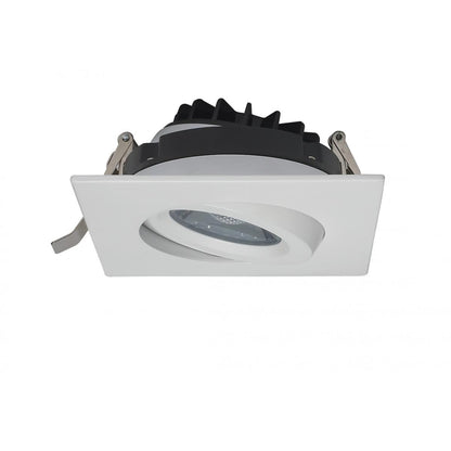 SATCO-S11621SATCO S11621 12W LED Square Recessed GIMBALED Direct Wire Downlight 4" 30K