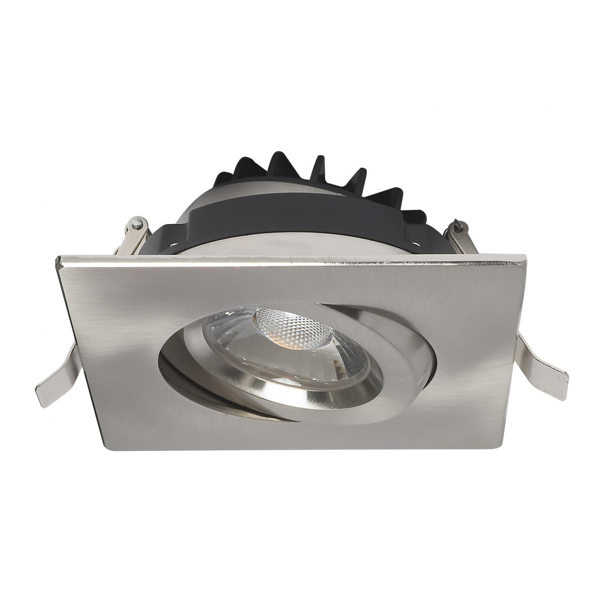 SATCO-S11623SATCO S11621 12W LED Square Recessed GIMBALED Direct Wire Downlight 4" 30K