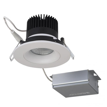 SATCO-S11624SATCO S11624 12W LED Round Recessed GIMBALED Direct Wire Downlight 3.5" 30K