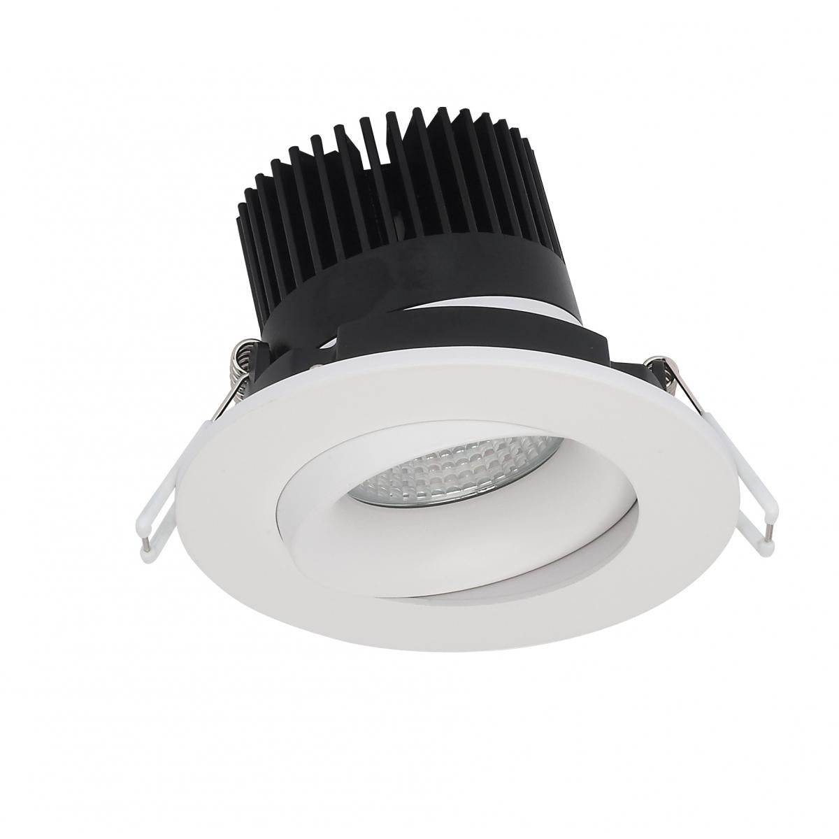 SATCO-S11624SATCO S11624 12W LED Round Recessed GIMBALED Direct Wire Downlight 3.5" 30K