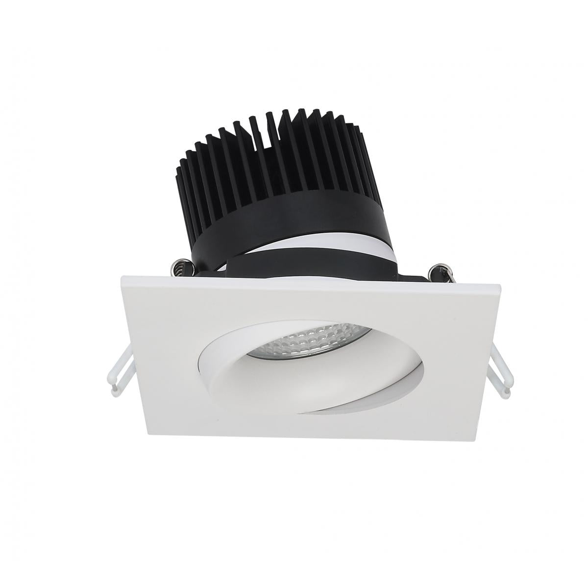 SATCO-S11627SATCO S11627 12W LED Square Recessed GIMBALED Direct Wire Downlight 3.5" 30K