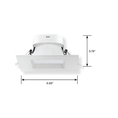 SATCO-S11704SATCO S11700 7W/9W LED Square Direct Wire Downlight 4"/6" 27K-50K/ S11704