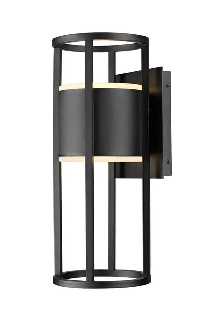 517M-BK-LEDZ-Lite 517 LUCA LED Outdoor Wall Sconce 27K