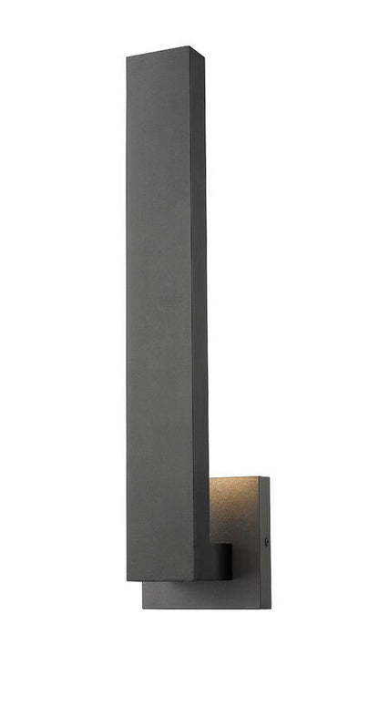 576M-BK-LEDZ-Lite 576 Edge LED Outdoor Wall Sconce 27K