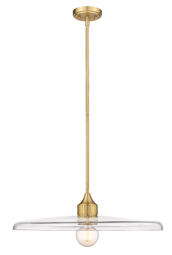 821P24-OBRZ-Lite Paloma Single Pendant Light